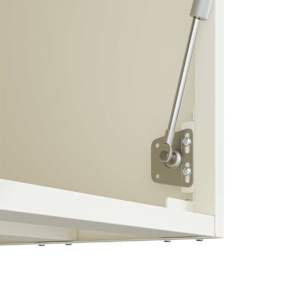 Stenska omara za garažo Bela 80 x 33 x 35 cm - slika 9