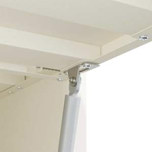 Stenska omara za garažo Bela 80 x 33 x 35 cm - slika 10