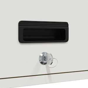 Stenska omara za garažo Bela 80 x 33 x 35 cm - slika 11