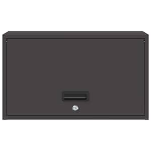 Stenska omara za garažo Črna 60 x 33 x 35 cm - slika 6