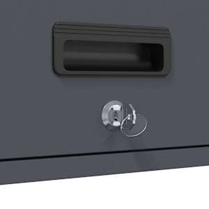 Stenska omara za garažo Antracit 60 x 33 x 35 cm - slika 11