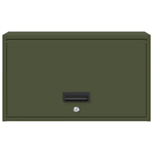 Stenska omara za garažo Olivno zelena 60 x 33 x 35 cm - slika 6