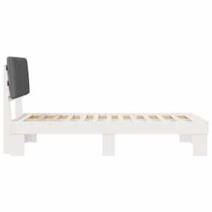 Rám postele s čalouněným čelem s čelo Světle šedá 100 x 200 cm - obrázek 6