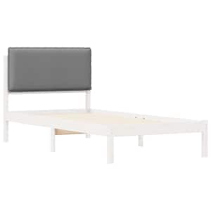 Rám postele s čalouněným čelem s čelo Světle šedá 100 x 200 cm - obrázek 4
