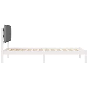 Rám postele s čalouněným čelem s čelo Světle šedá 100 x 200 cm - obrázek 6