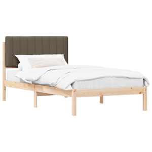 Rám postele s čalouněným čelem Taupe 100 x 200 cm - obrázek 2