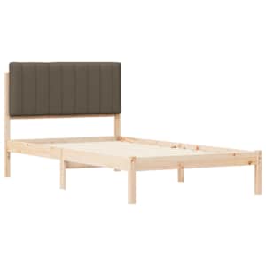 Rám postele s čalouněným čelem Taupe 100 x 200 cm - obrázek 4
