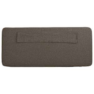Čalouněné čelo postele Hnědá a taupe 75 cm Masivní borové dřevo - obrázek 8