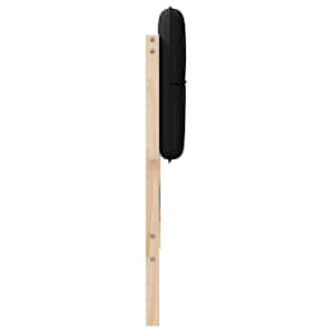 Čalouněné čelo postele s čelo Hnědá a černá 150 cm - obrázek 5