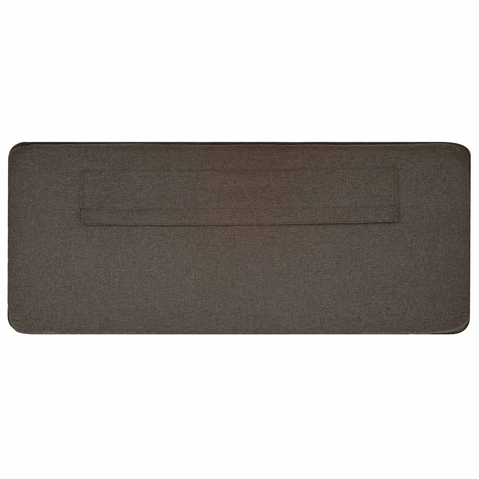 Gestoffeerd hoofdbord Bruin en Taupe 150 cm Massief grenenhout image 8