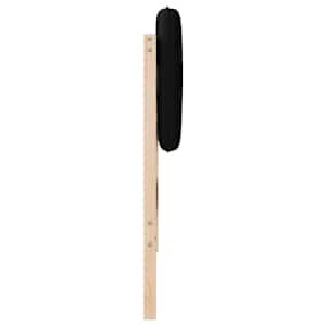 Čalouněné čelo postele s čelo Hnědá a černá 100 cm - obrázek 5