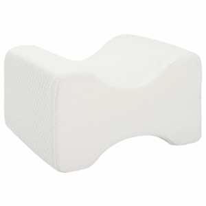 Knee Pillow Bílý Paměťová pěna a polyester 26 x 21,5 x 15 cm - obrázek 2