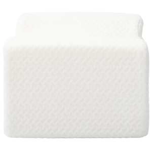 Knee Pillow Bílý Paměťová pěna a polyester 26 x 21,5 x 15 cm - obrázek 6