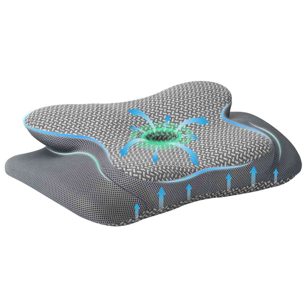 Nakkepude Memory Skum 58 x 38 x 12 cm - Billede 2