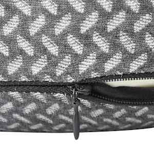 Cestovní krční polštář Šedý 30 x 28 x 14 cm Polyester - obrázek 10