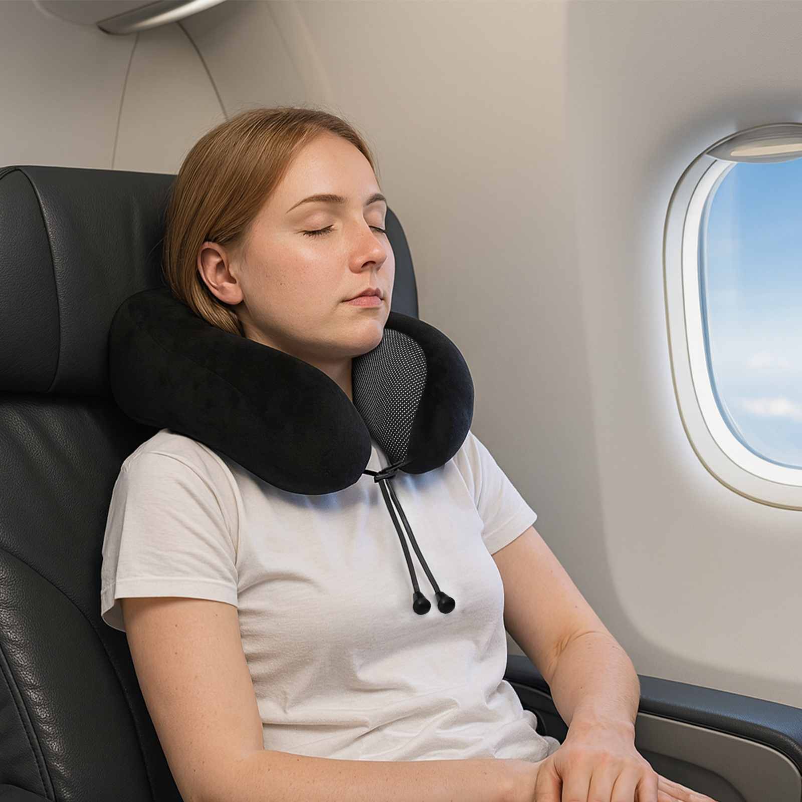 vidaXL Kopfkissen mit Kissen Verstellbar Schwarz 28 x 25 x 14 cm Samt