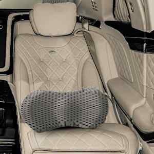 Poglavni vzglavnik Siva 47,5 x 23 x 12 cm Spominska pena