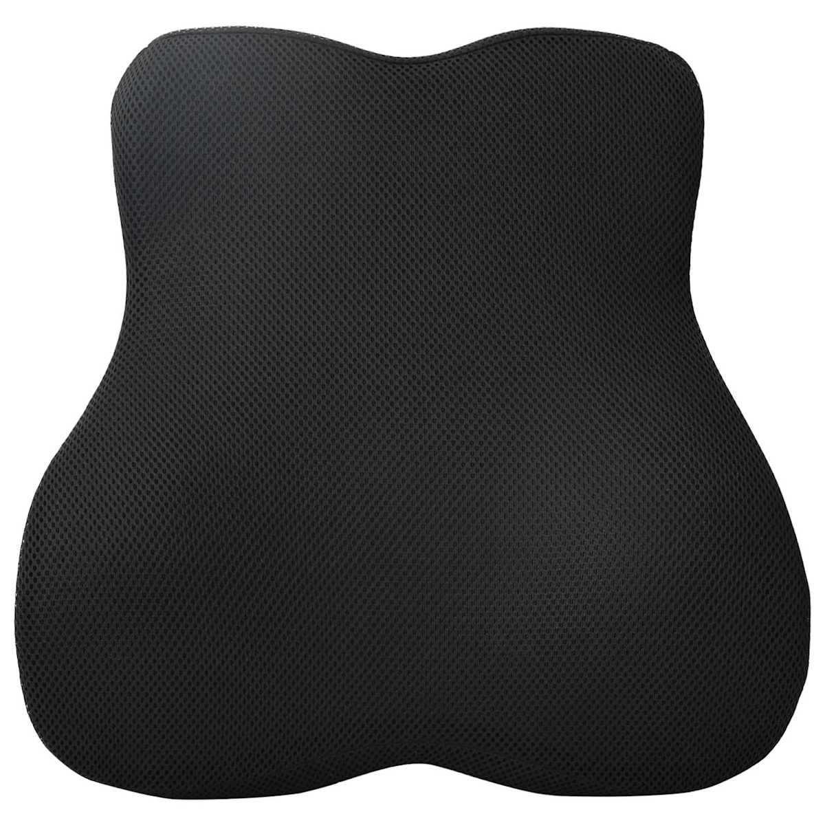 Rygpude Sort Memory Skum 40 x 40 x 11 cm - Billede 4