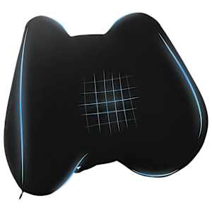 Poglavni vzglavnik Črna 40 x 32 x 13 cm Spominska pena