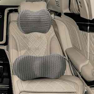 Komplet blazin Enobarvna 2 pcs Siva Spominska pena