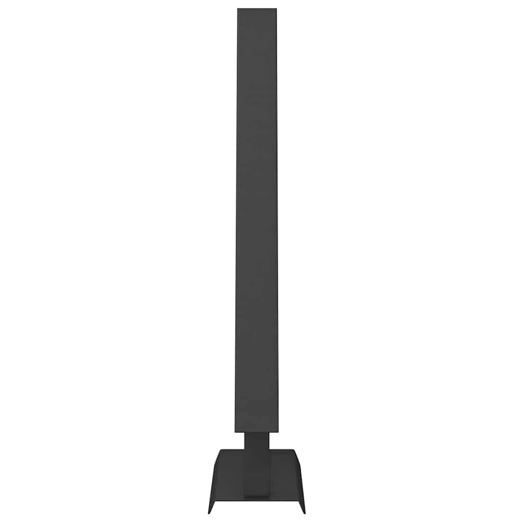 Arbre de Noël en métal avec support Noir 60 cm Acier – Image 6