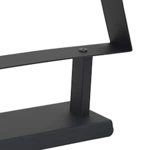 Kovový vánoční stromeček s stojanem Černá 125,5 cm Ocel - obrázek 8