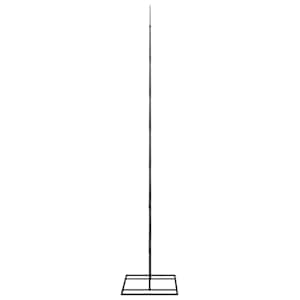 Kovový vánoční stromeček s stojanem Černá 180 cm Ocel - obrázek 6