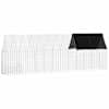 vidaXL Kanakpuur 2 tk H&otilde;bedane 600 x 100 x 210 cm Tsingitud teras