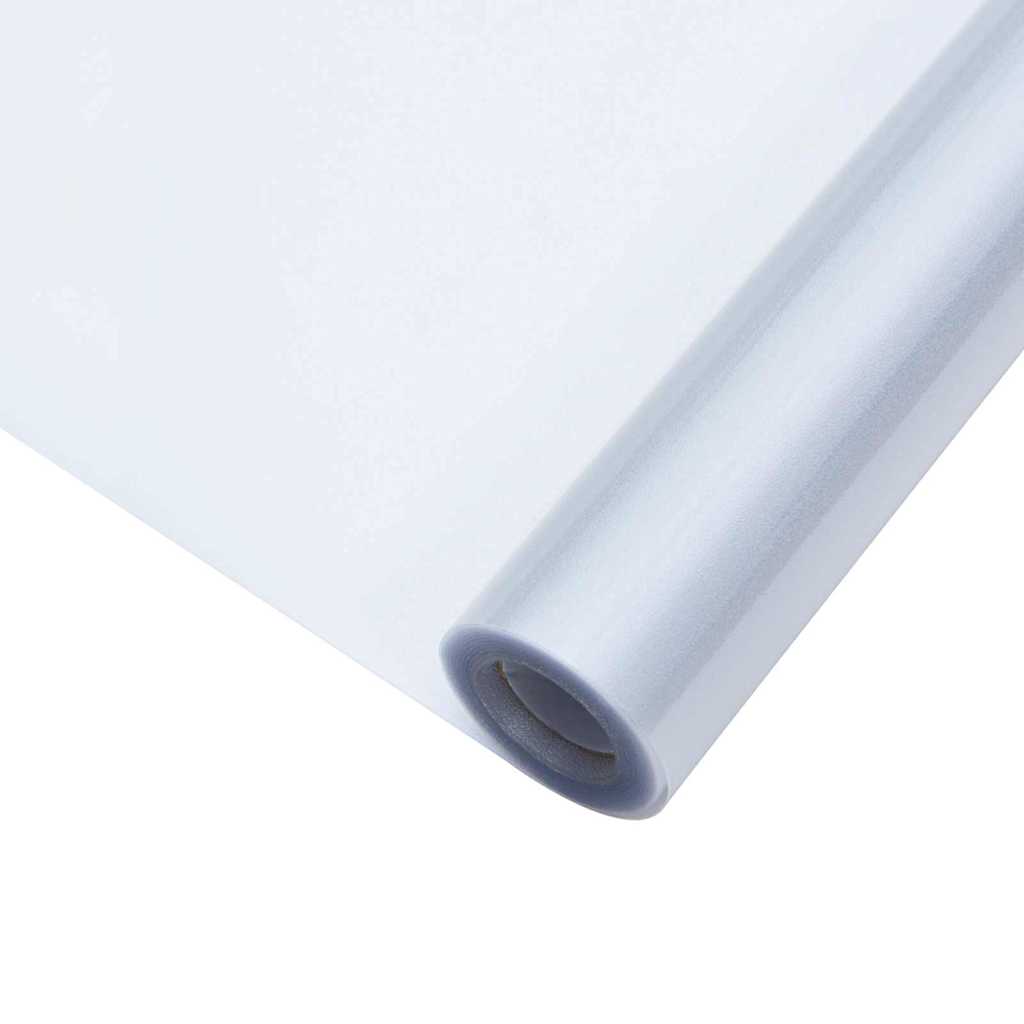 vidaXL Statická Okenní Fólie Mražená šedá 45 x 500 cm PVC