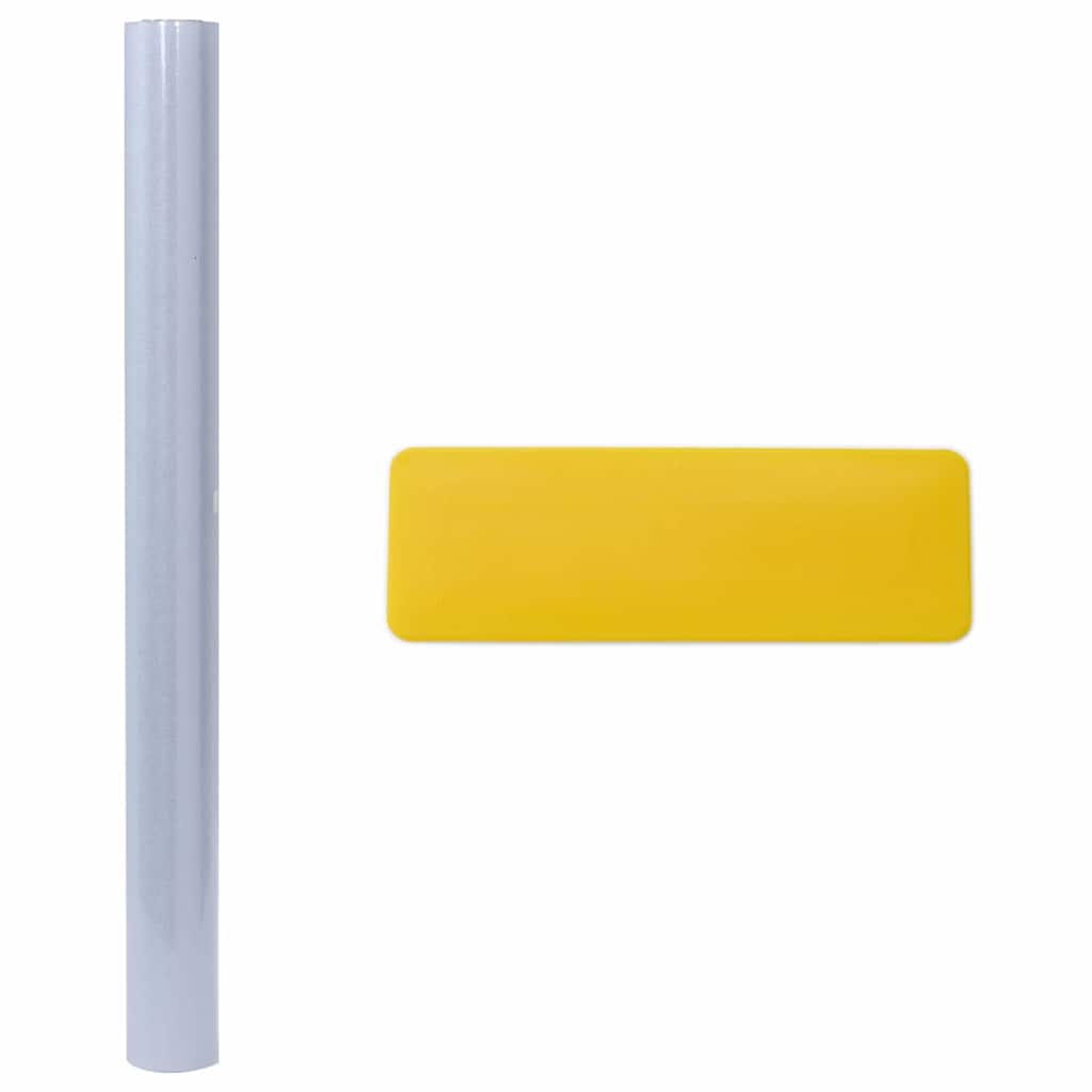 Στατική Μεμβράνη Παράθυρου Γκρι με Θολό Εφέ 60 x 2000 cm PVC - Image 8