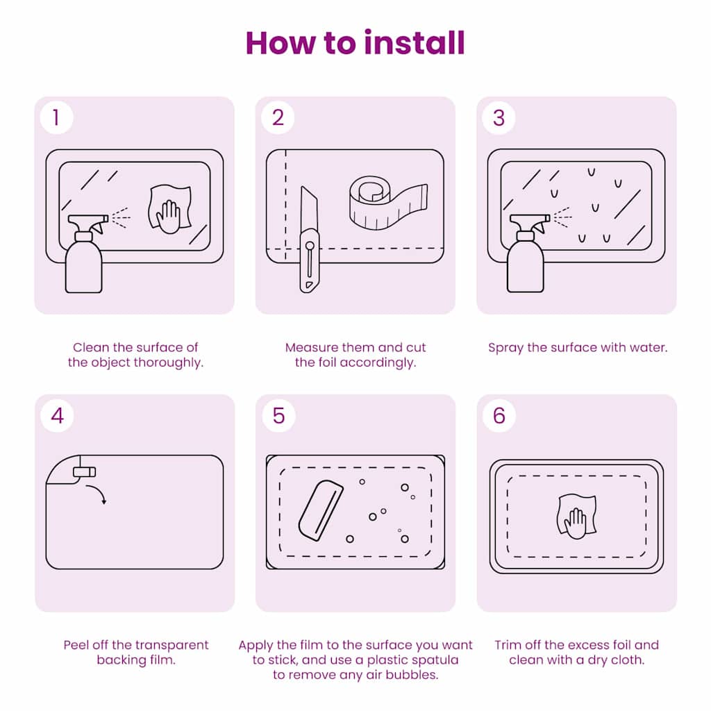 Στατική Μεμβράνη Παράθυρου Γκρι με Θολό Εφέ 60 x 2000 cm PVC - Image 10