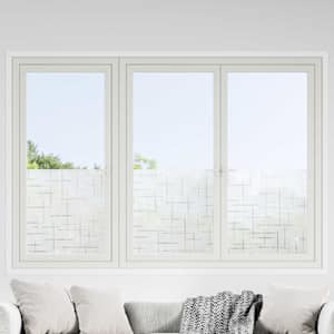 Statická Okenní Fólie Vzor hvězdy 45 x 500 cm PVC - obrázek 1