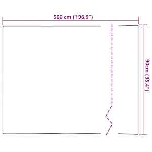 Statická Okenní Fólie Vzor květin 90 x 500 cm PVC - obrázek 8
