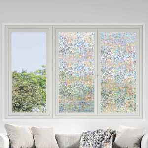 Statická Okenní Fólie Transparentní 60 x 500 cm PVC - obrázek 1
