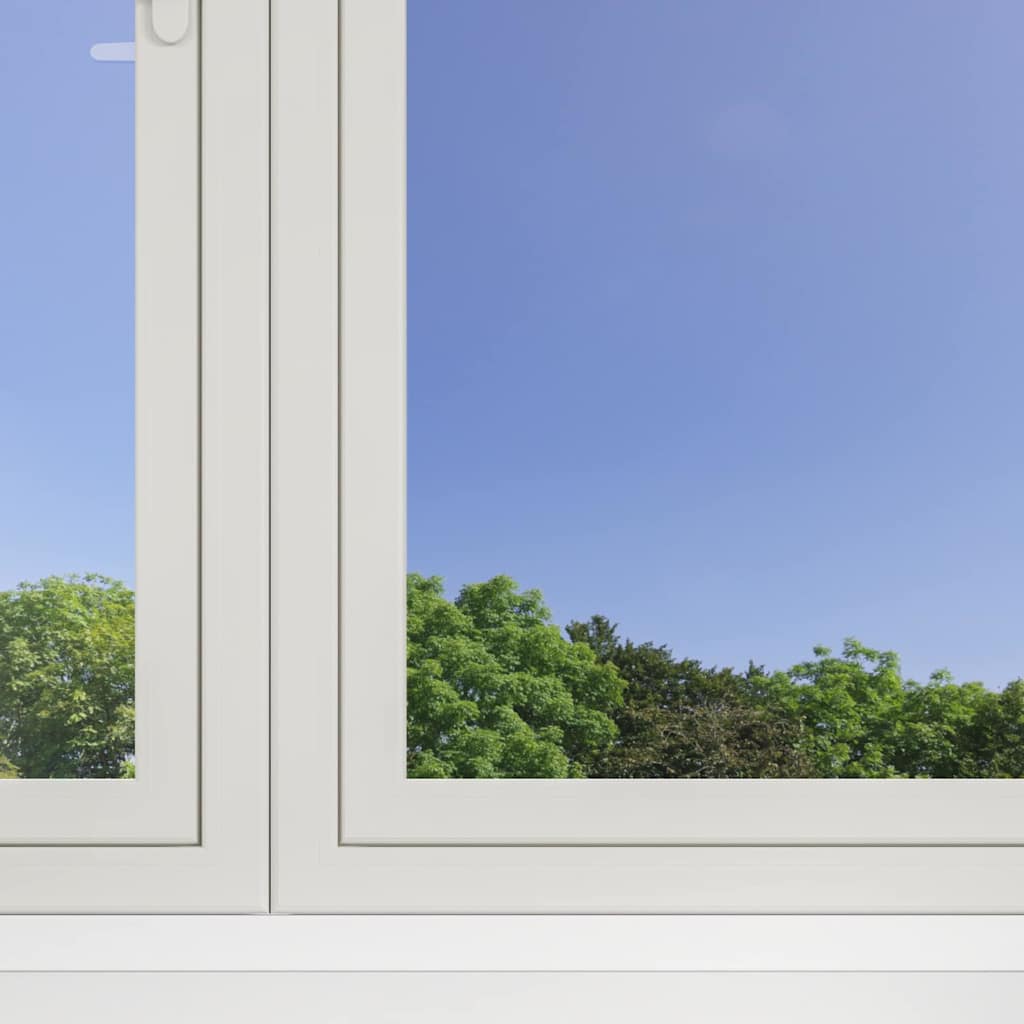 Statisch Reflecterend Zonnevensterfolie zilver 60 x 500 cm PVC image 3