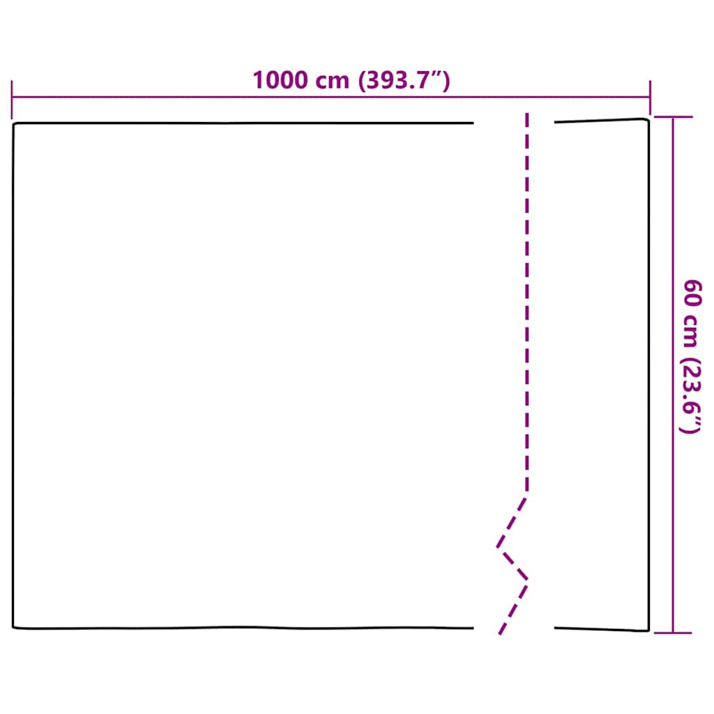 Saules plēve Sudraba 60 x 1000 cm PVC