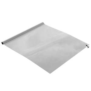 Statická reflexní sluneční fólie na okna Stříbrná 90 x 500 cm - obrázek 5