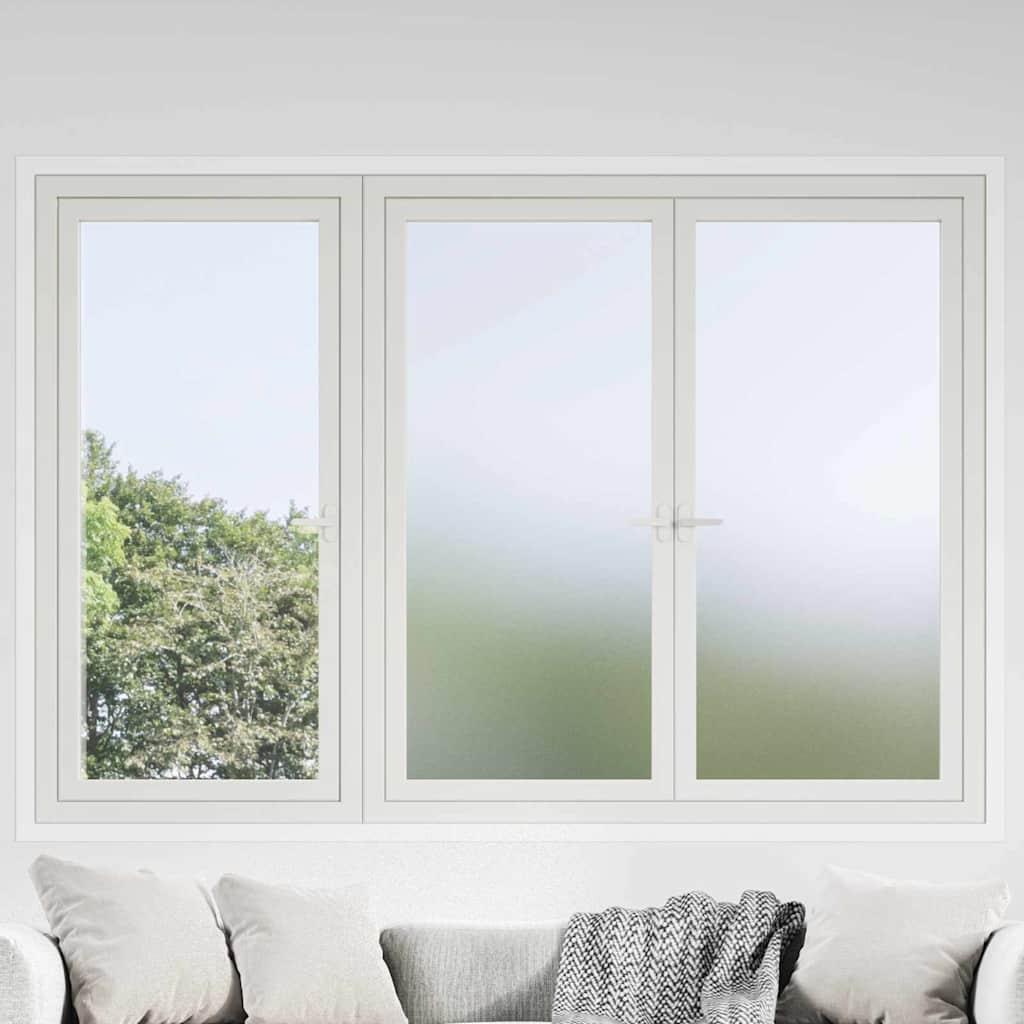Zelfklevende Raamfolie Frosted Grijs 45 x 1000 cm PVC image 1