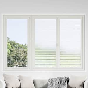 Samolepljiva okenska folija Matirane črte 90 x 500 cm PVC