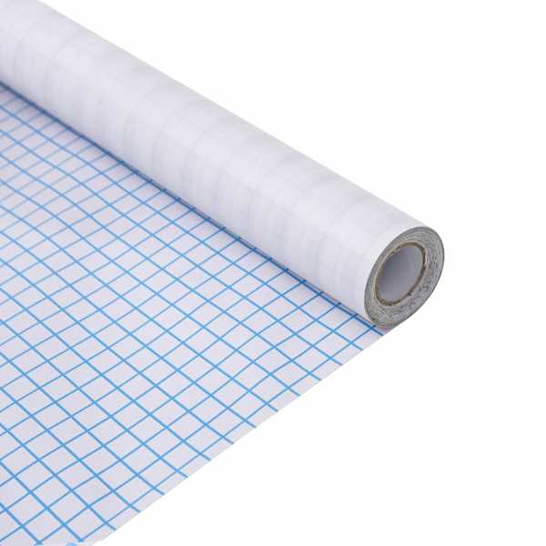 vidaXL Ise kinni kleebitav aknafilm H&auml;rmatud triibud 90 x 500 cm PVC