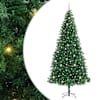 vidaXL Tehisj&otilde;ulupuu Roheline 300 cm PVC, metall ja plastik