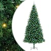 vidaXL Tehisj&otilde;ulupuu Roheline 300 cm PVC, metall ja plastik