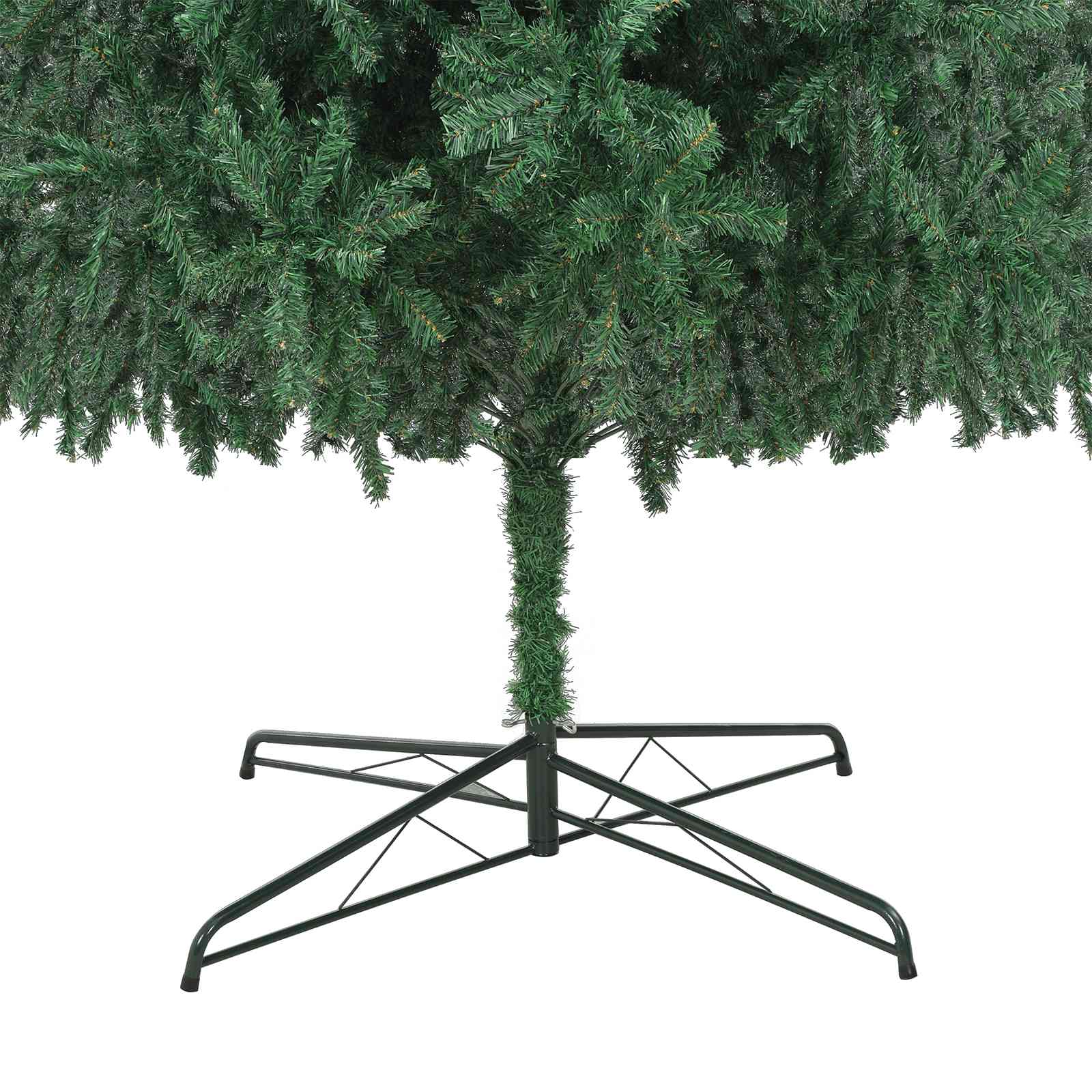 Božično drevo z dekorativnimi lučmi Zelena 400 cm PVC