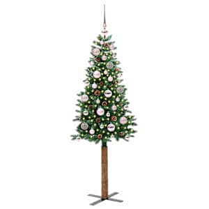 Úzký vánoční stromeček s 150 LED diodami Zelená 150 cm - obrázek 2