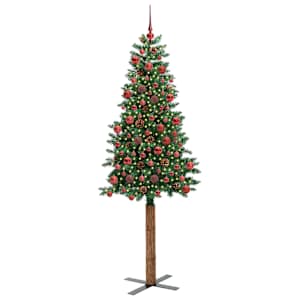 Úzký vánoční stromeček Zelená 180 cm - obrázek 2
