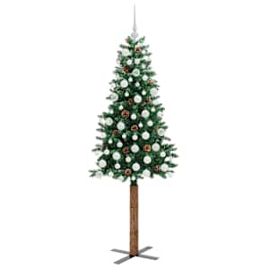 Úzký vánoční stromeček Zelená 180 cm - obrázek 4
