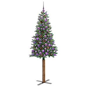 Úzký vánoční stromeček Zelená 180 cm - obrázek 3