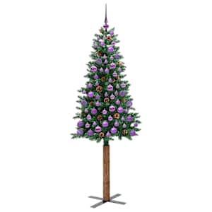 Úzký vánoční stromeček Zelená 180 cm - obrázek 4