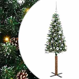 vidaXL Peen j&otilde;ulupuu Roheline 150 cm PVC ja tahke m&auml;nd