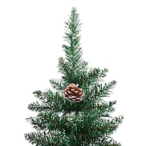 Úzký vánoční stromeček Zelená 180 cm - obrázek 11
